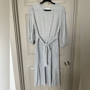 Chic Soul Gray Midi Dress - 2X
